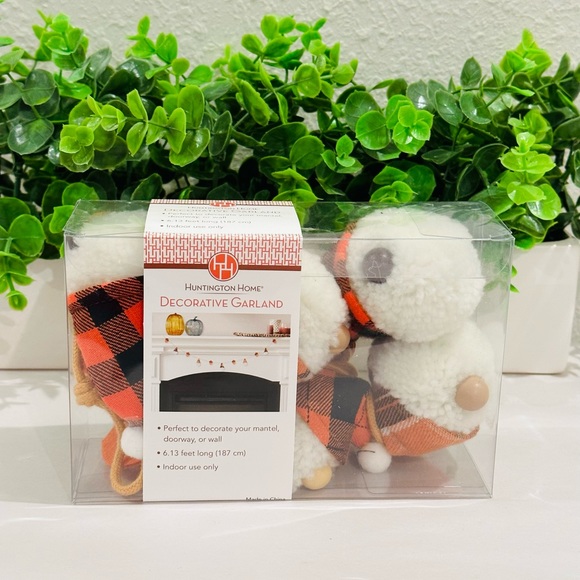 GNOMES AUTUMN ๐ Decorative Garland ๐ Huntington Home (004990) - Picture 4 of 5